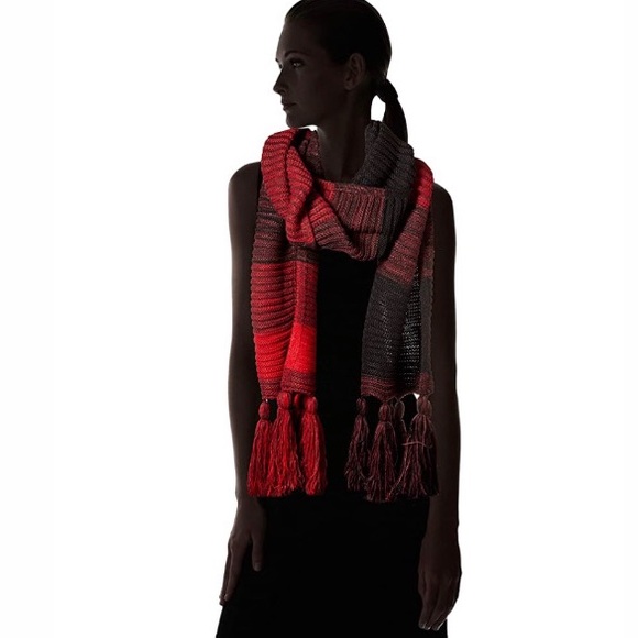 Calvin Klein Marled Colorblock Tassle Boho - Picture 2 of 6